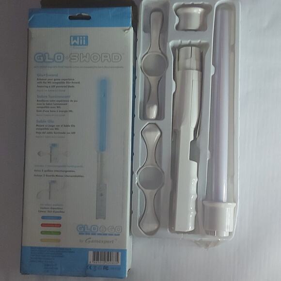 Wii Glo Sword with Interchangable Hand Guards PARTS ONLY #GS-1123 - Picture 1 of 3